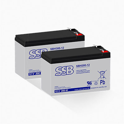 Sun Battery SB 12-65 V0 12V 65Ah (C20) AGM Batterie mit VdS